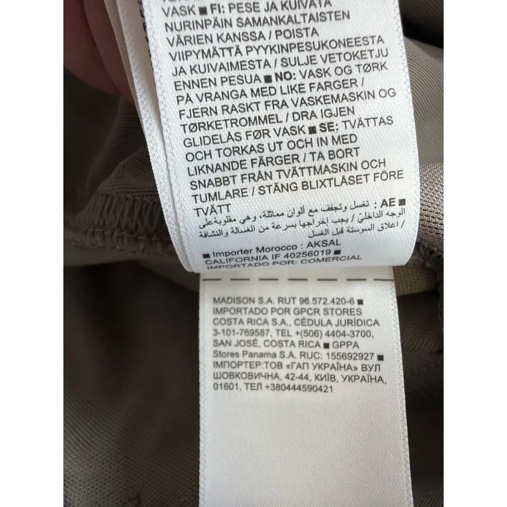 NWT Athleta Gray Plus Size Activewear Pant 2 Back Zip Pockets Travel Utility 2X